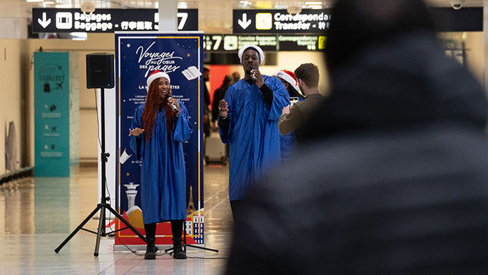 Opération chez Paris Aéorport, Voyage au cœur des pages, Fêtes de fin d'année 2024